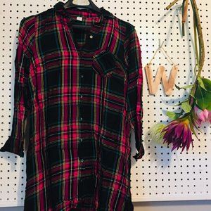 Old Navy plaid tunic *DONTATED*